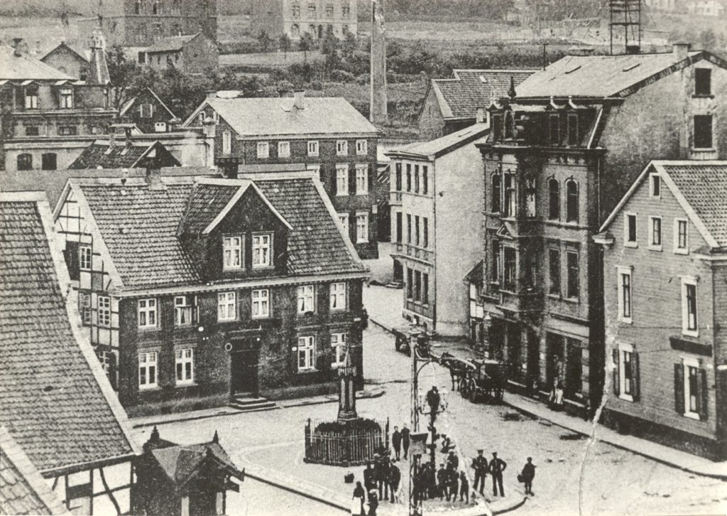 Langerfelder Markt um 1900